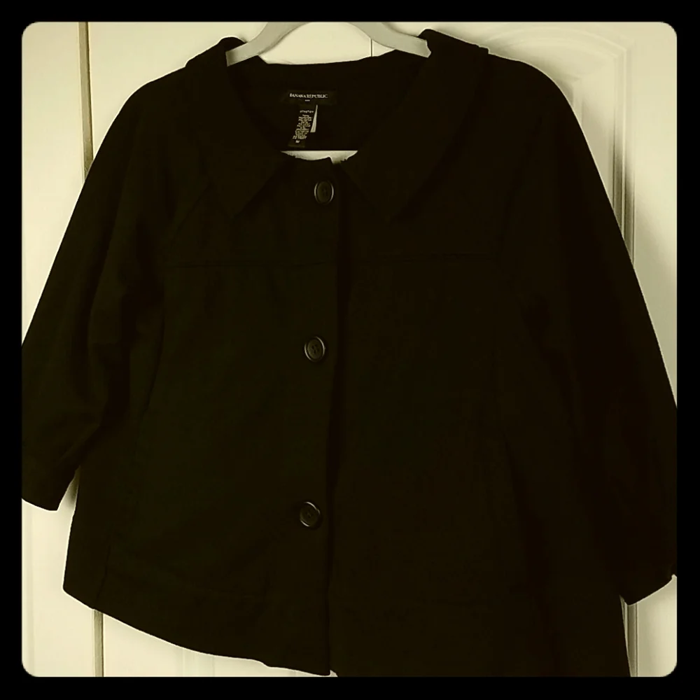 Banana Republic Black Suit Jacket Size Medium